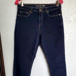 Michael Kors Izzy Jeans-Size 8 Dark Blue